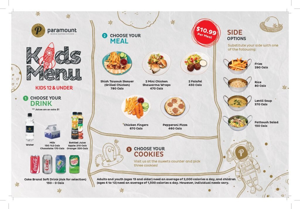 Kids Menu